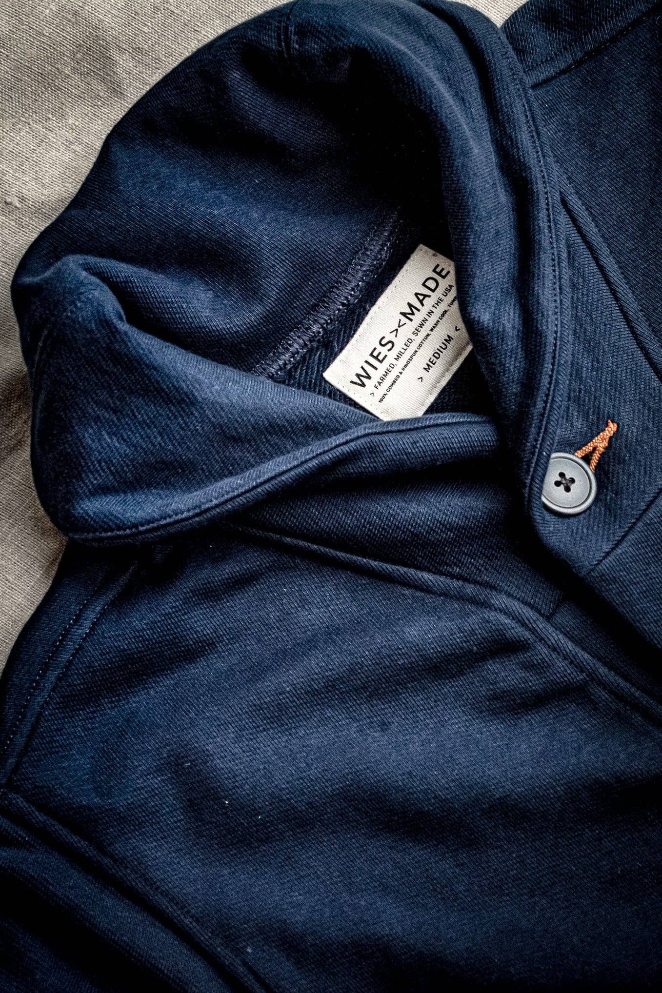 WiesMade Navy Bodega Cardigan