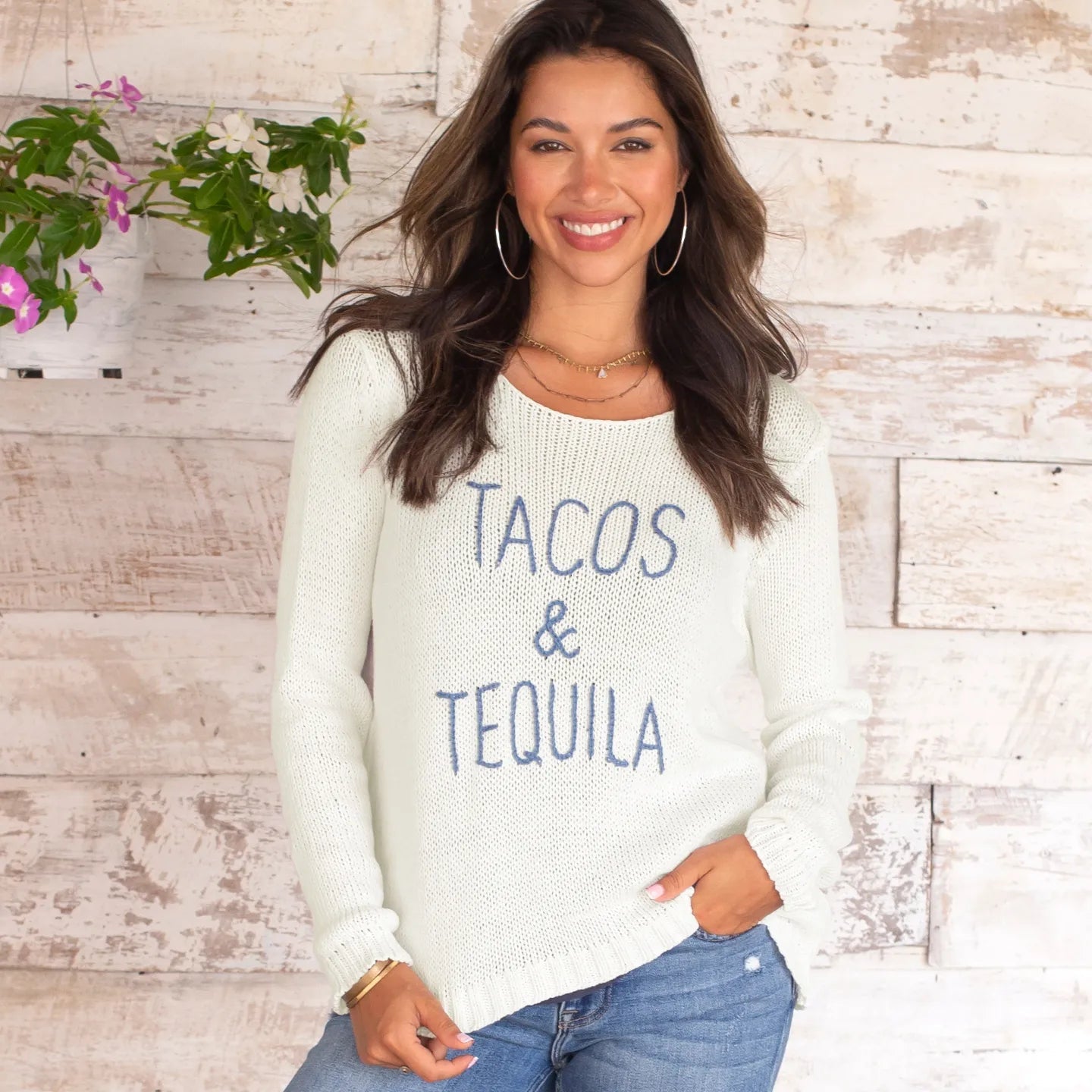 Wooden Ships Tacos & Tequila Sweater