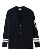 Flat Lay Bertha Cashmere Cardigan 27 Miles Malibu Endless Waves