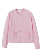 Gwendolyn 100% Cashmere Cardigan - Endless Waves