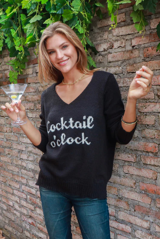 Cocktail O Clock WoodenShips Sweater