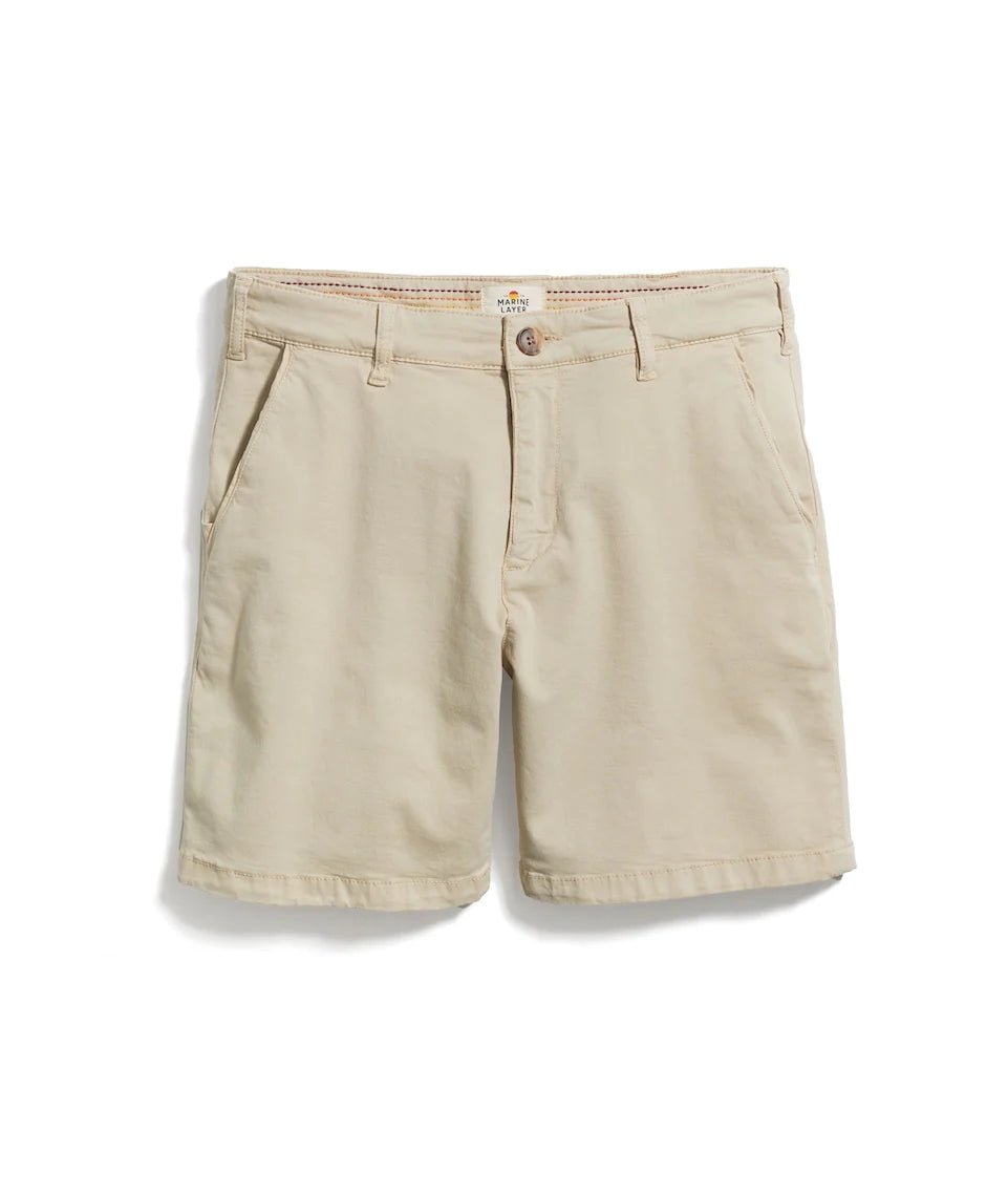 Marine Layer Marine Layer 7" Stretch Twill Chino Short - Final Sale Endless Waves