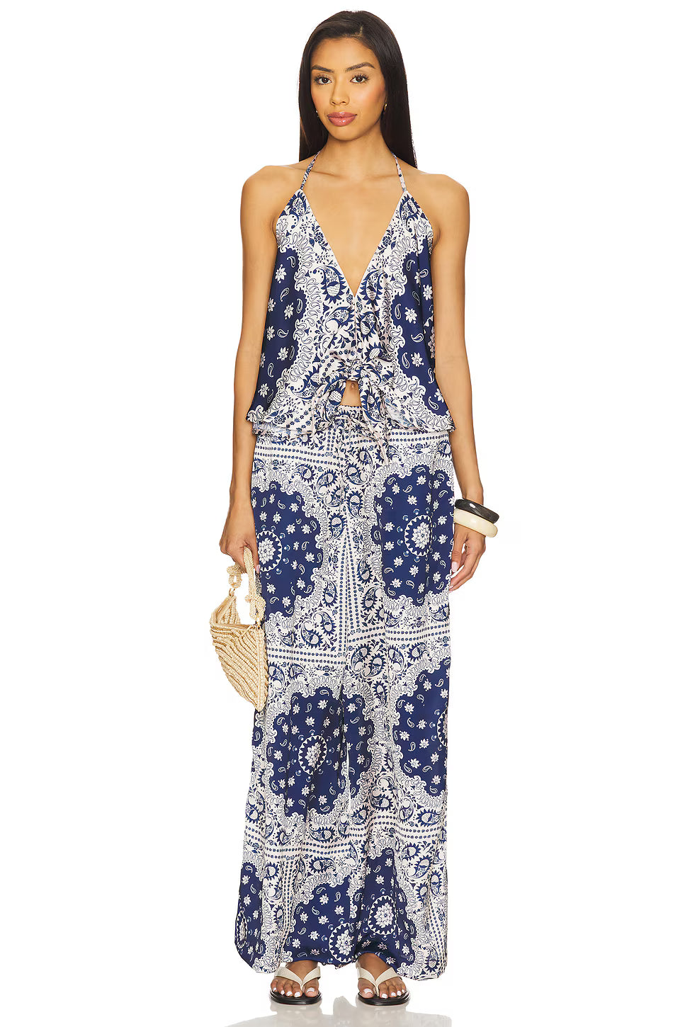 Agua Bendita Agua Bendita Harmony Crop Top Endless Waves