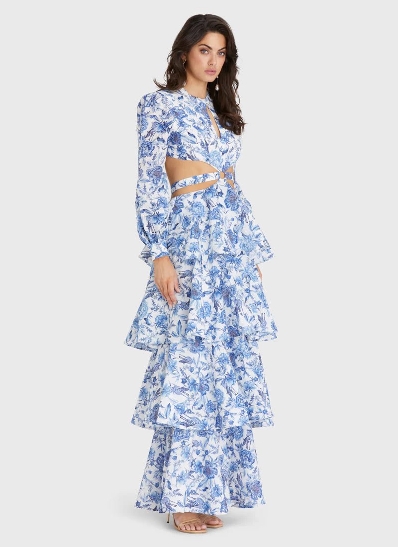 Aqua Blu Australia Azalea Thelma Dress | Endless Waves Azalea / S Aqua Blu Australia Azalea Thelma Dress | Endless Waves Azalea / S