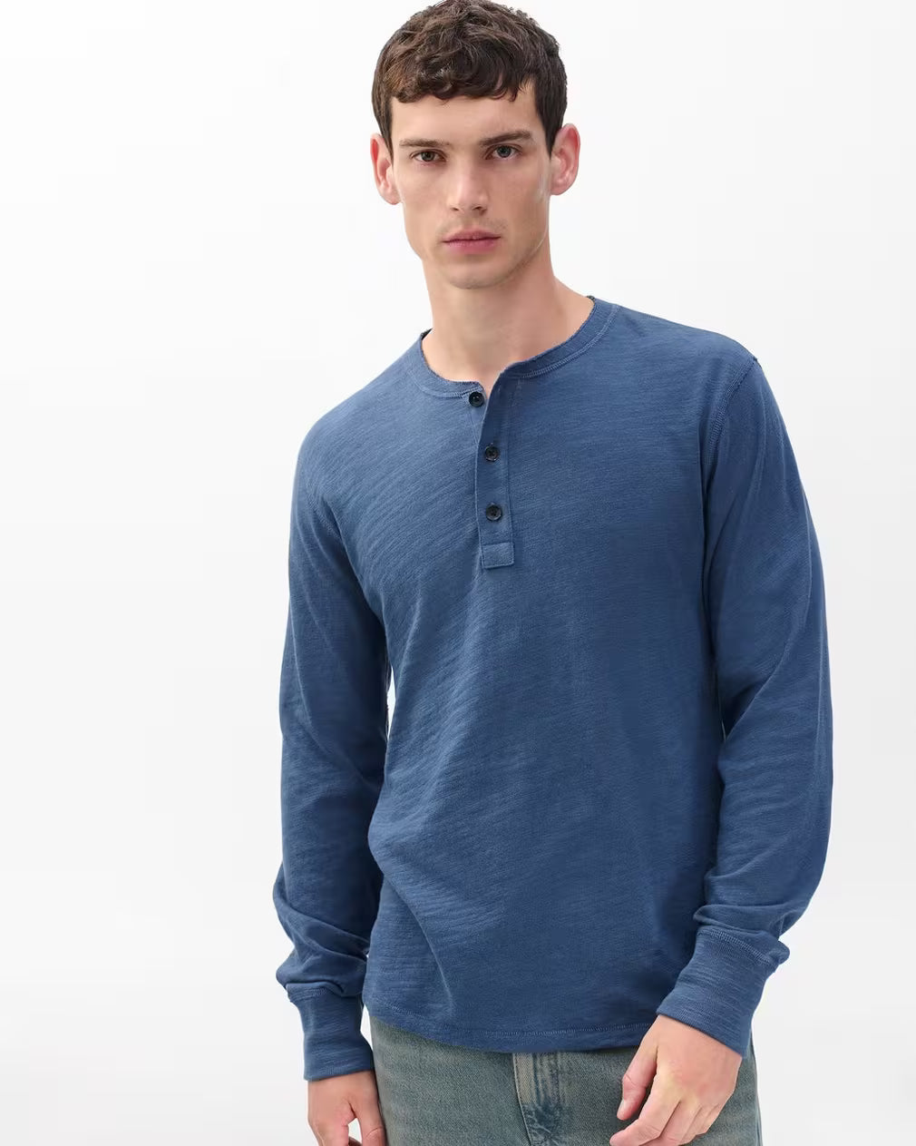 Rag & Bone Rag & Bone Classic Flame Henley Endless Waves