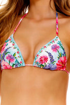 Agua Bendita Chroma Lolita Bikini Top - Endless Waves