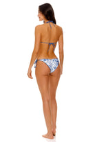 Agua Bendita Fully Embroidered Lolita Bikini Top - Endless Waves