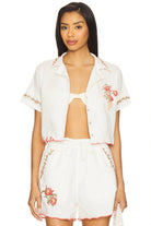 Agua Bendita Itsy Nacar Top - Endless Waves