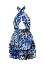 Agua Bendita Maona Mini Dress - Endless Waves