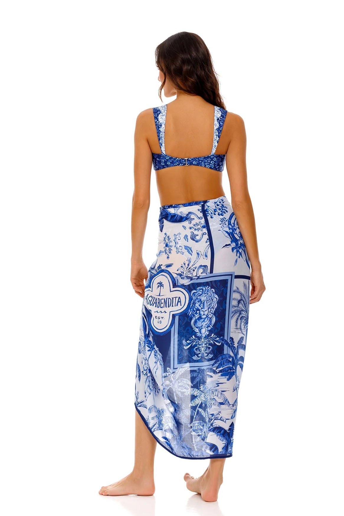 Agua Bendita Marine Pareo Cover Up - Endless Waves