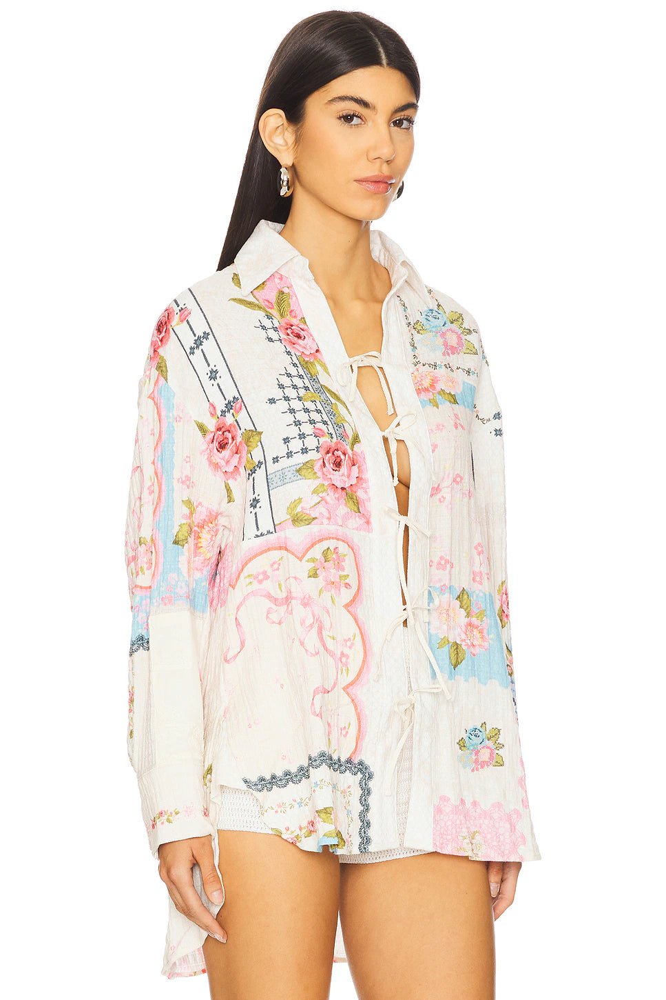 Agua Bendita Meraki Swan Shirt - Endless Waves