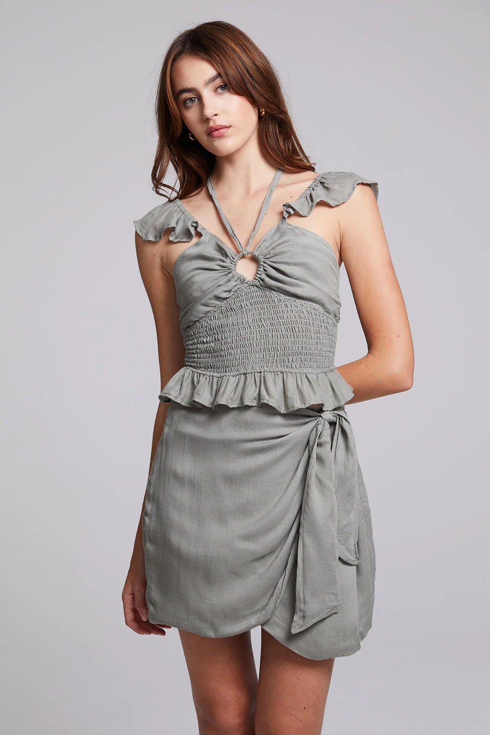 Sage Green Chaser Alessia Blouse Endless Waves Boutique
