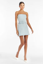 Amanda Uprichard Fae Denim Dress - Endless Waves