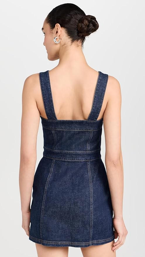 Amanda Uprichard Amanda Uprichard Gage Denim Dress Endless Waves