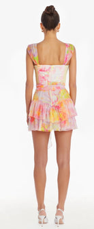 Amanda Uprichard Kendra Skort Romper - Endless Waves