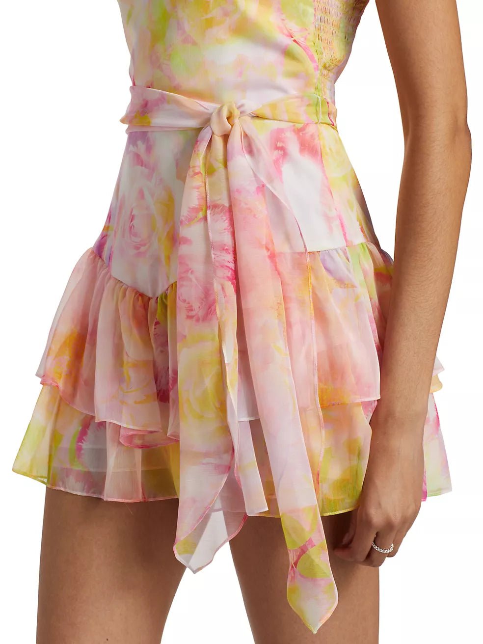 Amanda Uprichard Kendra Skort Romper - Endless Waves