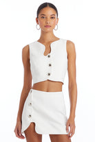 Amanda Uprichard Puzzle Vest Endless Waves