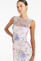 Amanda Uprichard Sleeveless Lyle Midi Dress - Endless Waves