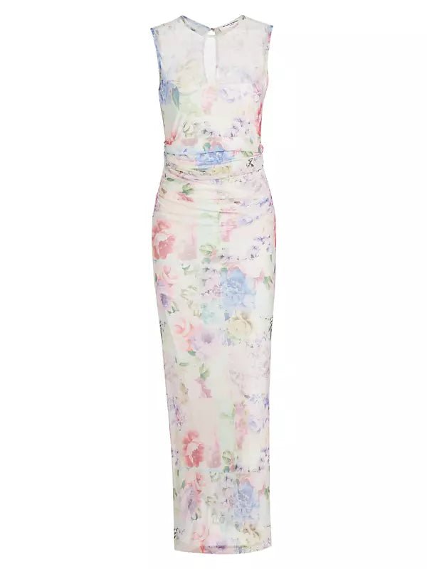 Amanda Uprichard Sleeveless Lyle Midi Dress - Endless Waves