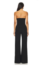 Amanda Uprichard Strapless Puzzle Jumpsuit - Endless Waves