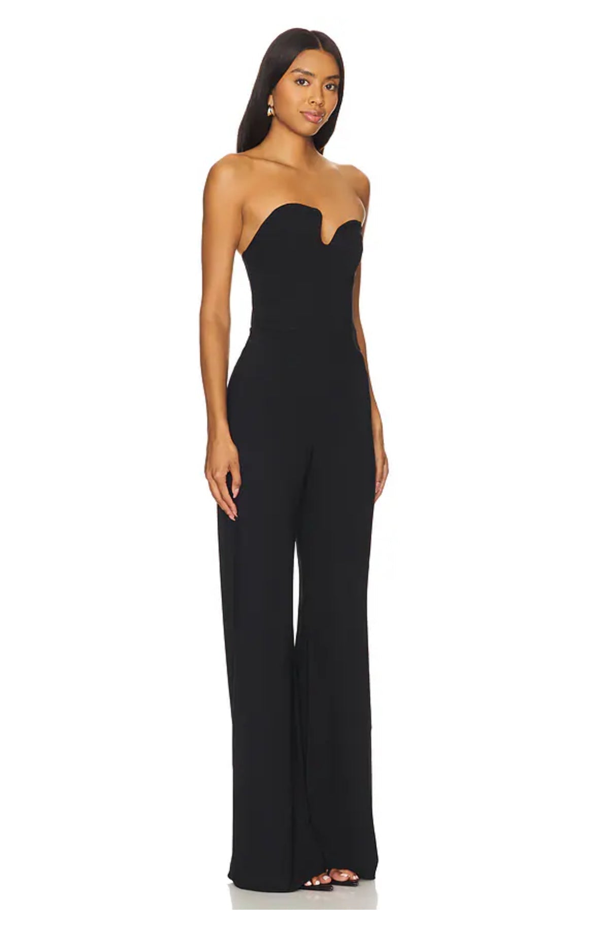 Amanda Uprichard Strapless Puzzle Jumpsuit - Endless Waves