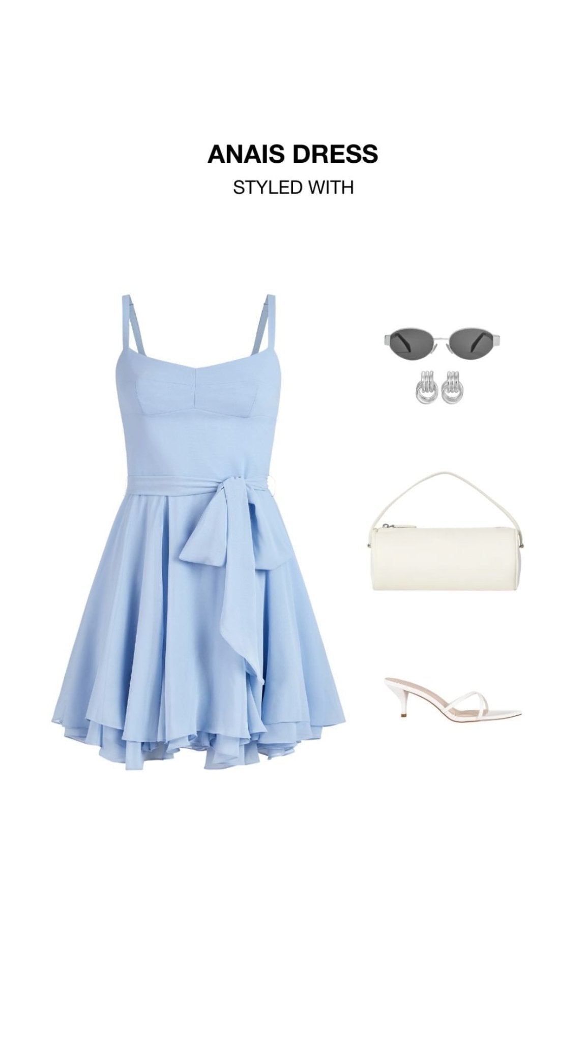 Amanda Uprichard Amanda Uprichard Anais Mini Dress Endless Waves