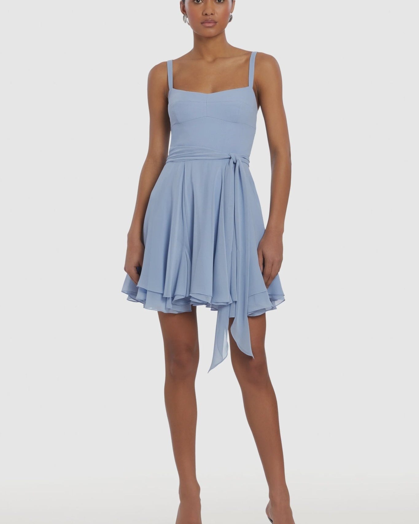 amanda uprichard adelene midi dress Amanda Uprichard x REVOLVE Adelene Dress in Bluestem