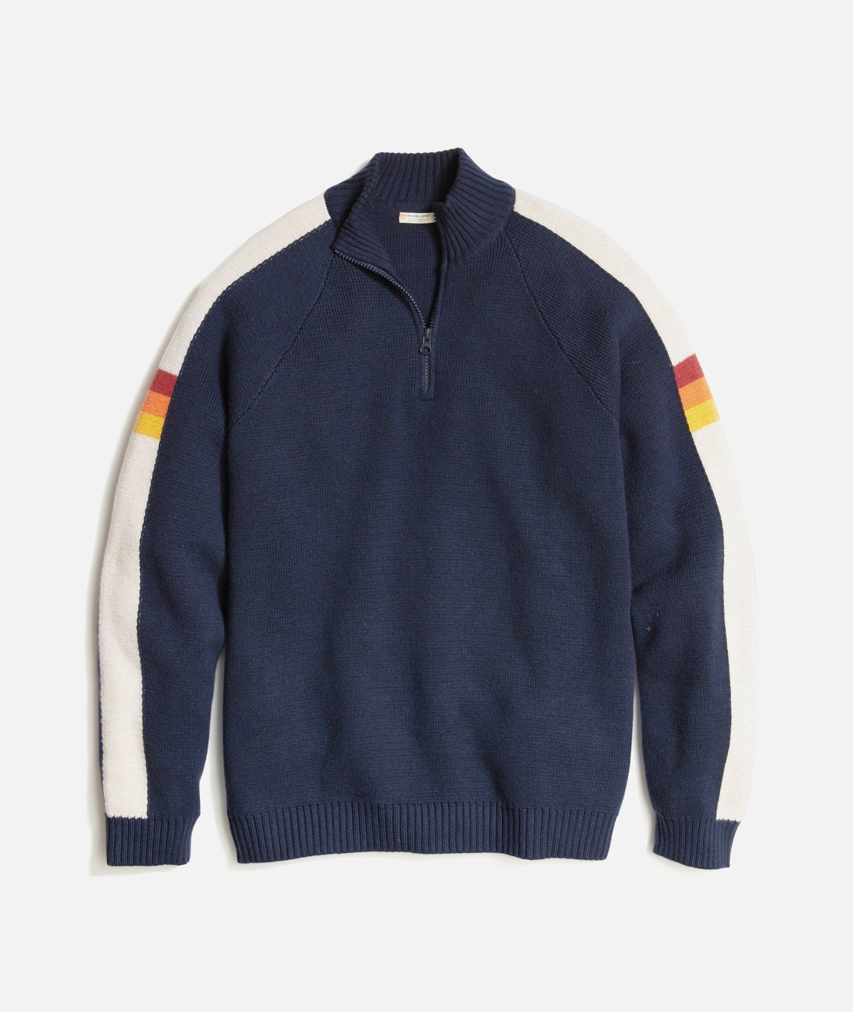 Marine Layer Marine Layer Archive Armas Quarter Zip Endless Waves