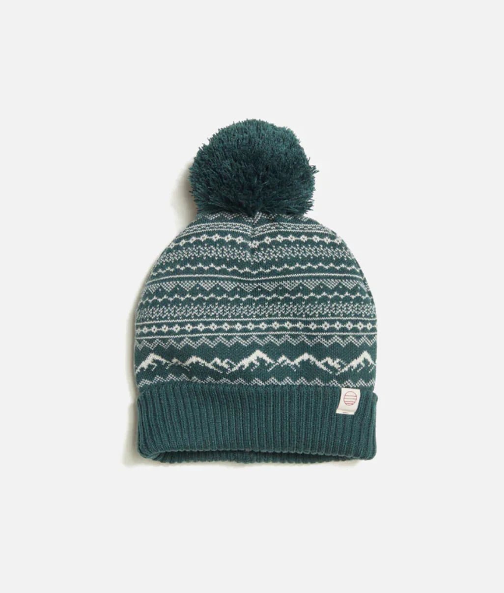 Archive Pom Beanie - Endless Waves