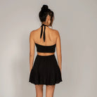 Ariel Mini Dress Black - Endless Waves