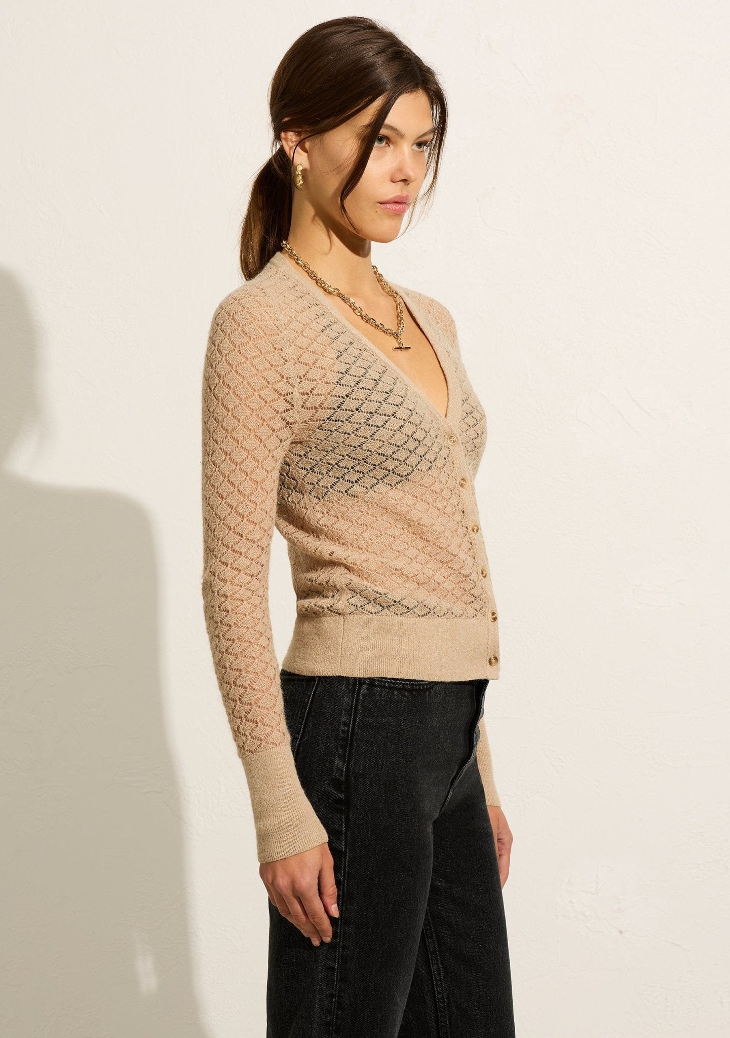 Auguste Auguste The Label Pippa Knit Cardigan Endless Waves