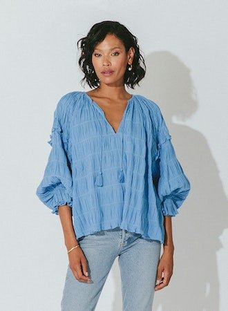 Cleobella Cleobella Azariah Blouse Endless Waves