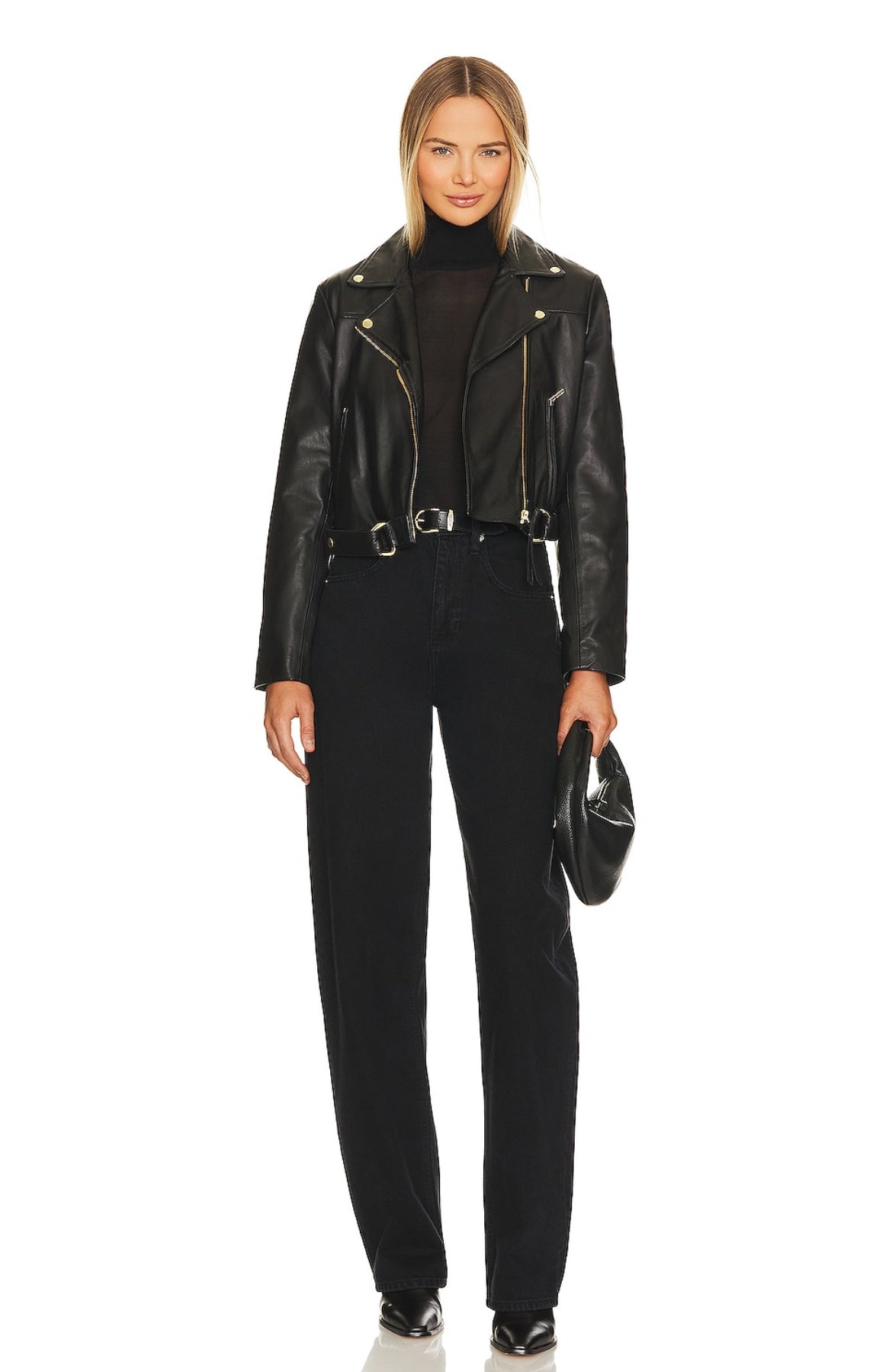 Cleobella Cleobella Baxter Leather Jacket Endless Waves