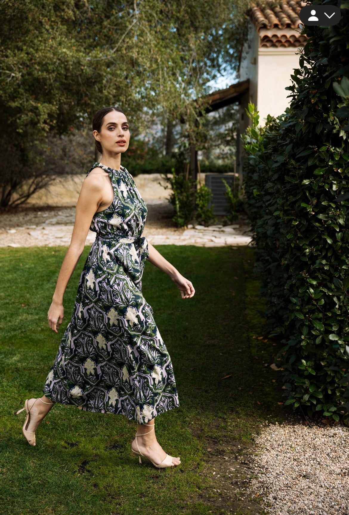 Cleobella Cleobella Becca Ankle Dress Endless Waves