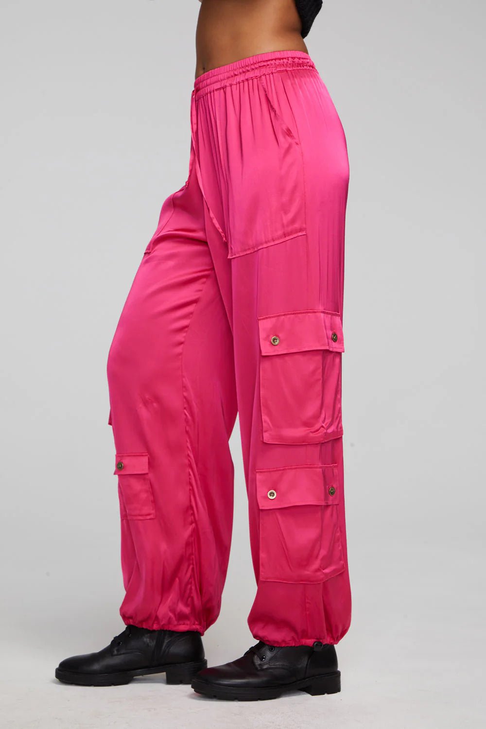 Chaser Chaser Silky Cargo Trousers Endless Waves
