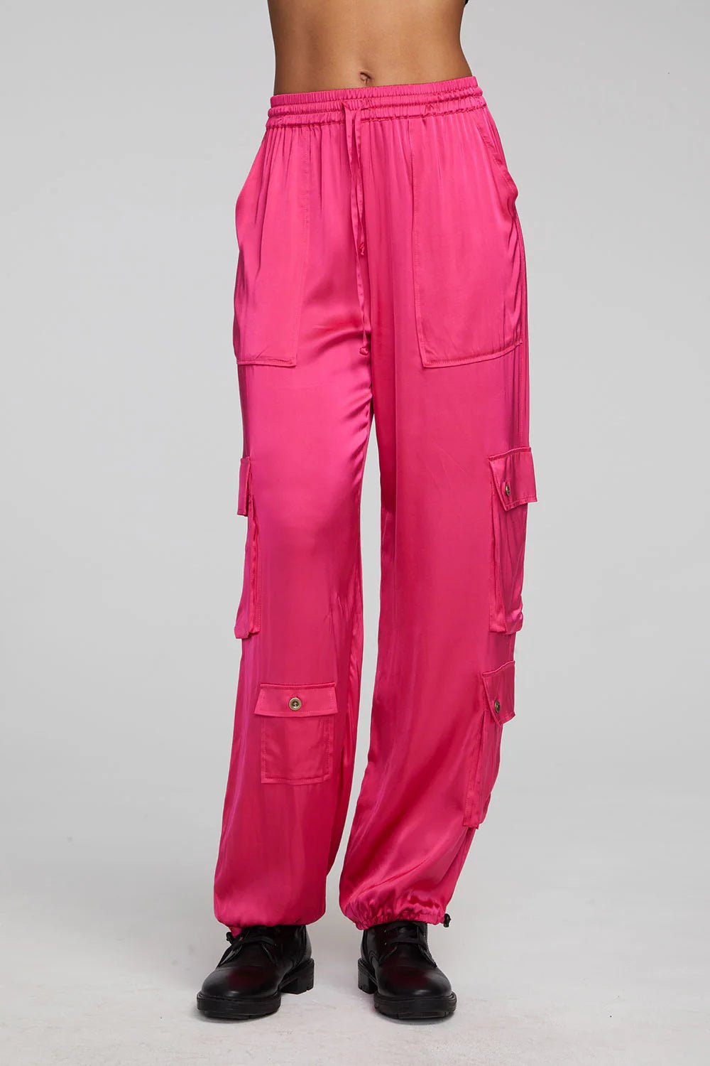 Chaser Chaser Silky Cargo Trousers Endless Waves