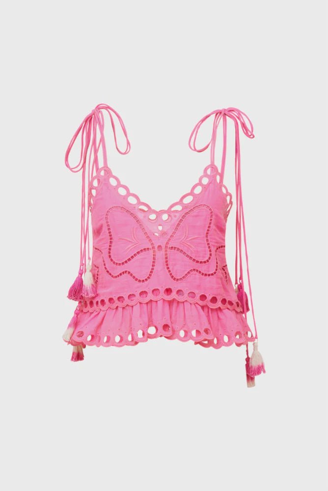 LoveShackFancy LoveShackFancy Biltmore Top Endless Waves