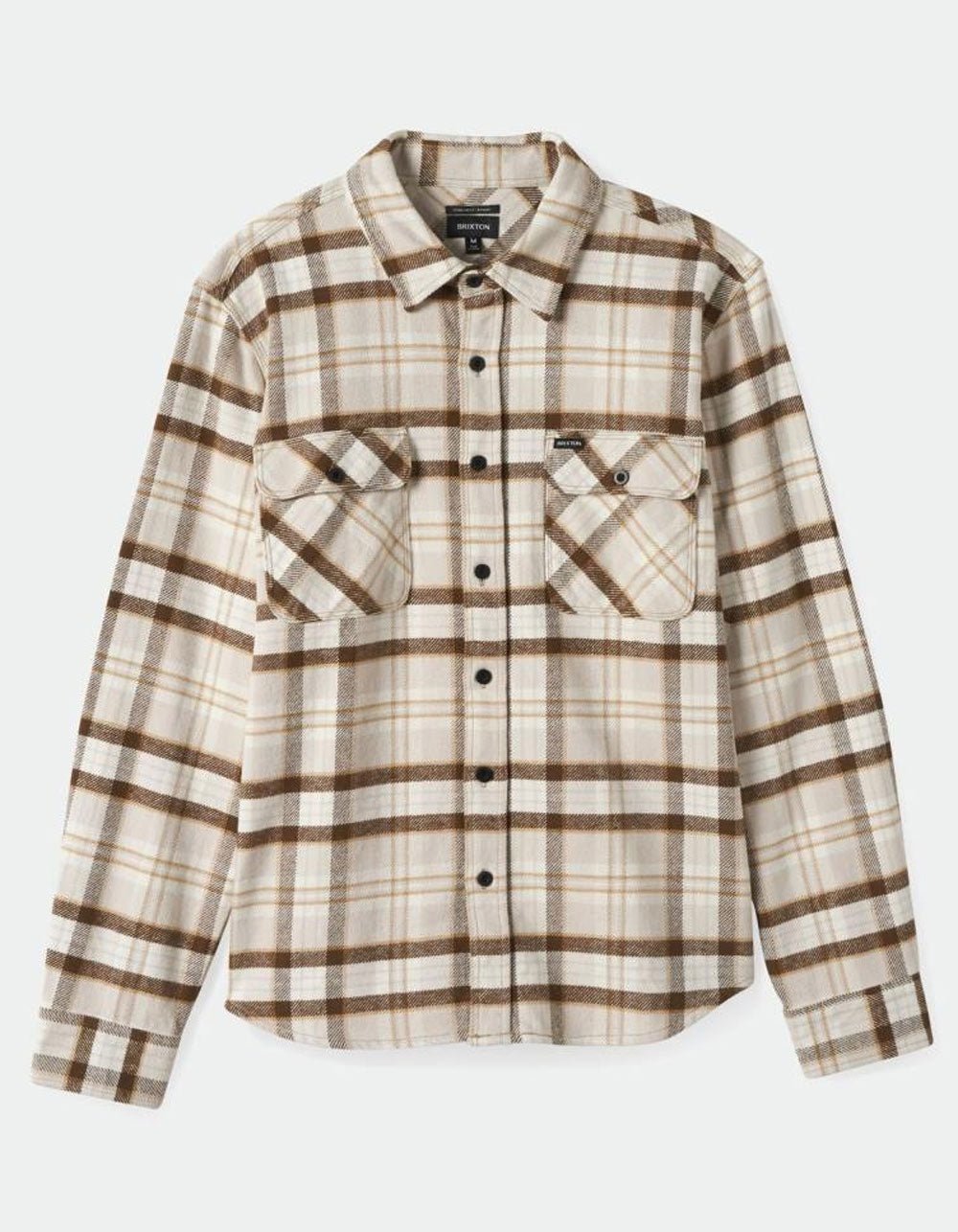 Brixton Bowery Heavy Weight LS Flannel - Final Sale Endless Waves