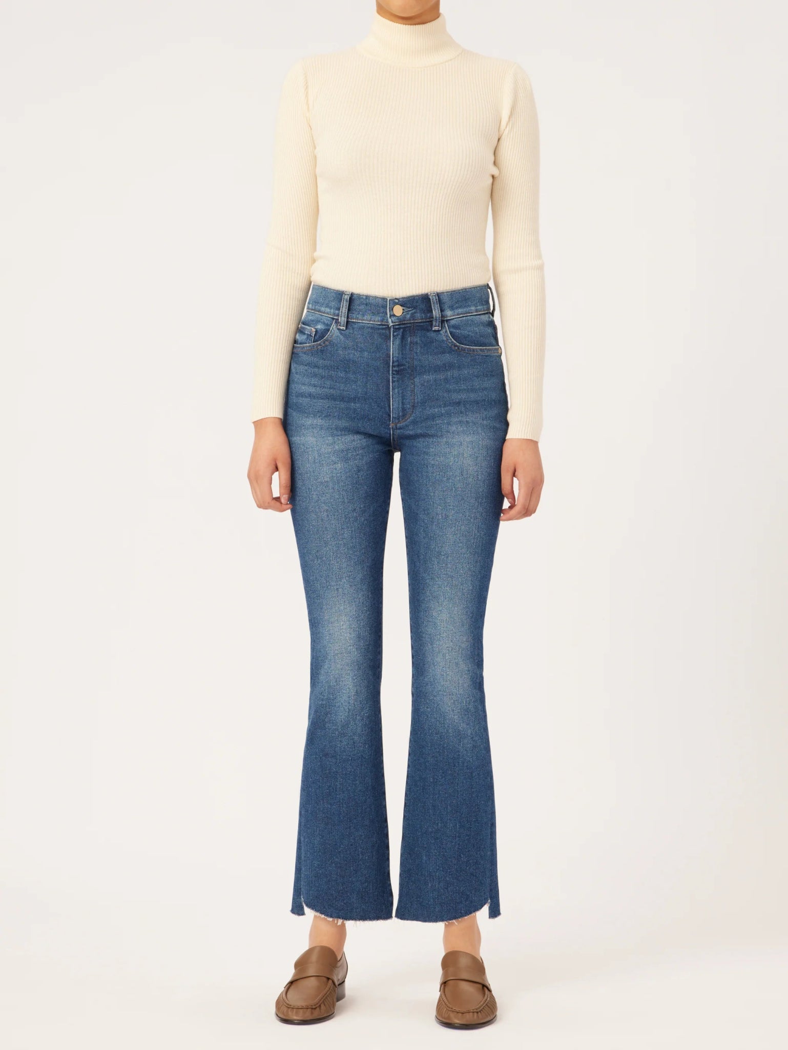 Bridget Boot High Rise Instasculpt Crop Flare - Endless Waves