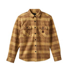 Bowery Heavy Weight LS Flannel in Curry Yellow/ Pinecone - Endless Waves