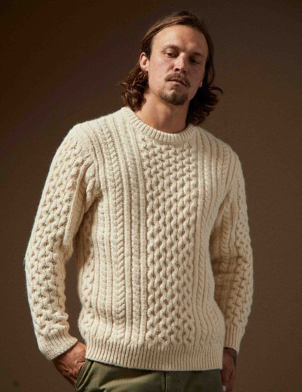 Brixton Classic Fisherman Cable Knit Sweater - Final Sale - Endless Waves