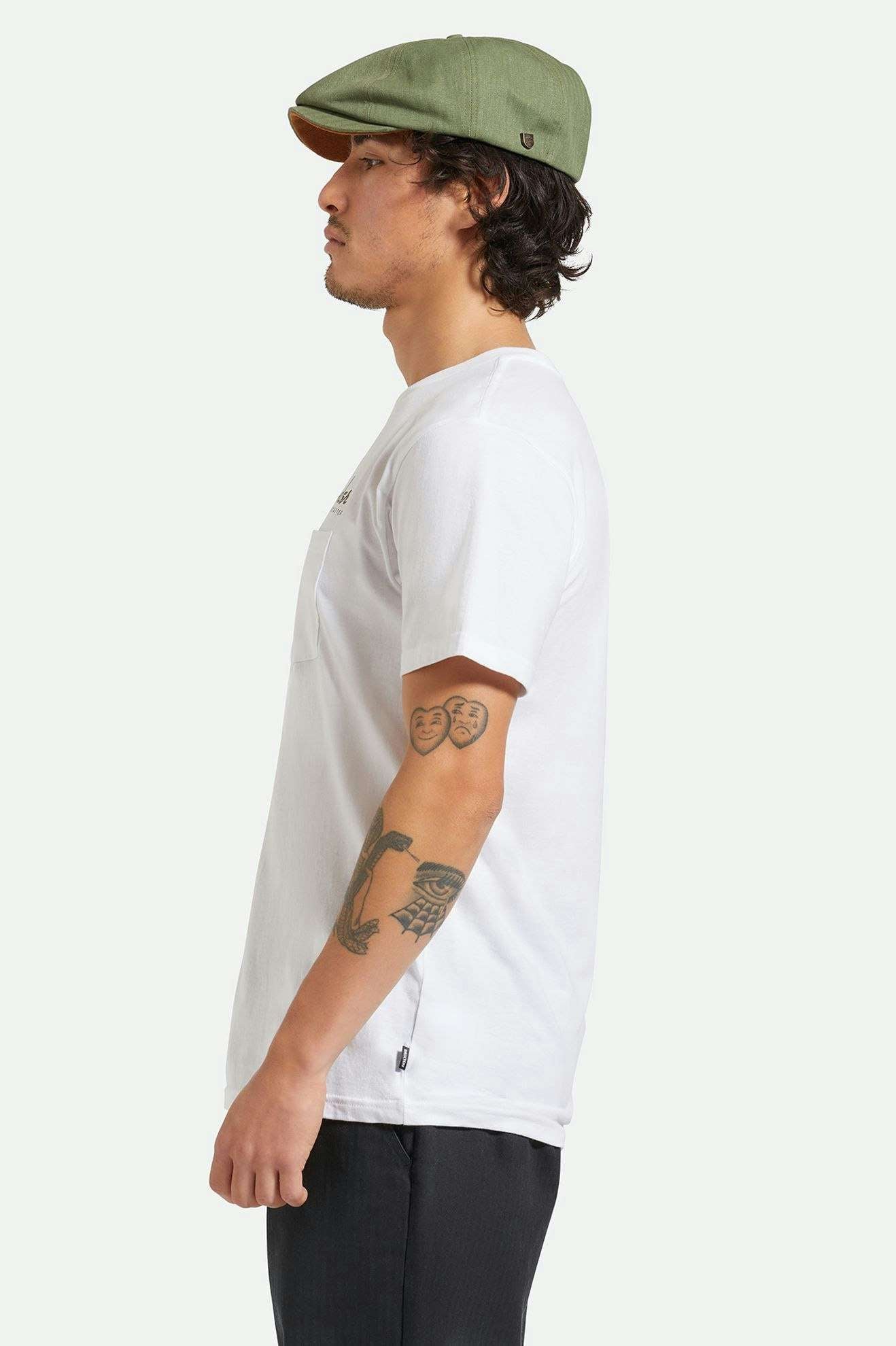 Brixton Brixton Fender Factory Brood Newsboy Cap Endless Waves