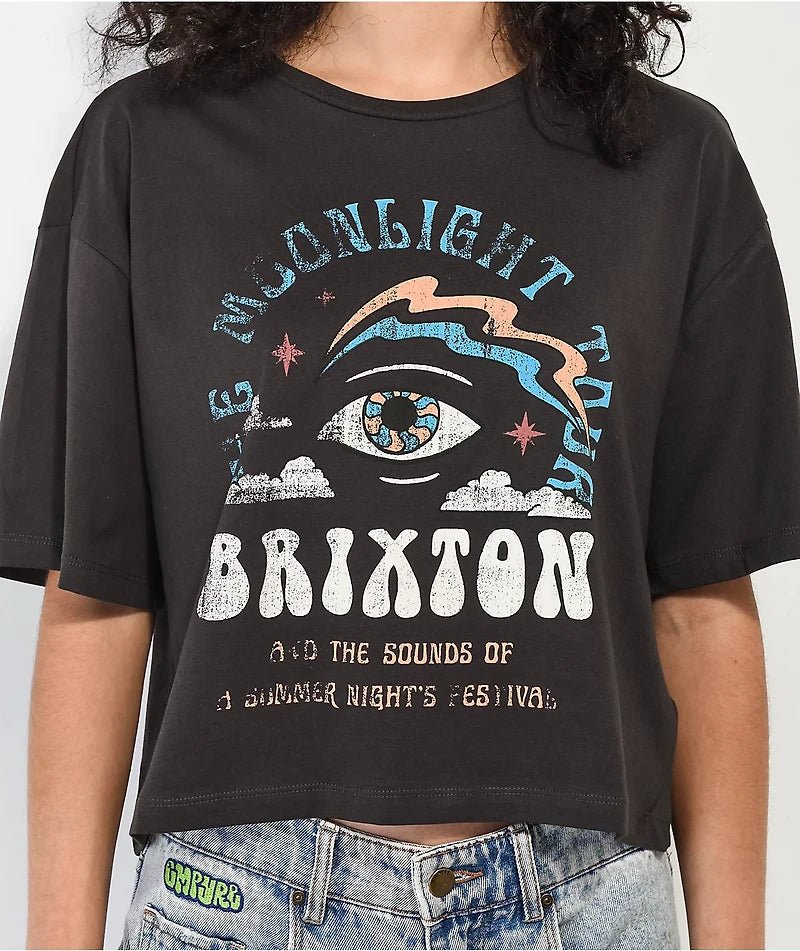 Brixton Moonlight Tour Cropped Tee
