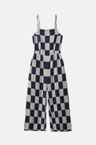 Brixton Navy Mykonos Jumpsuit Endless Waves