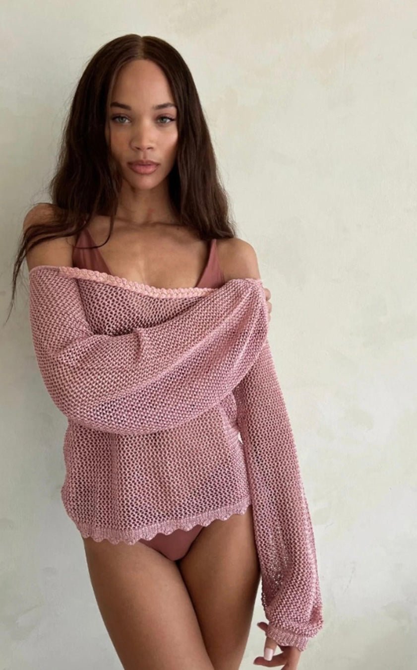 btb los angeles BTB Los Angeles Tenia Sweater Endless Waves