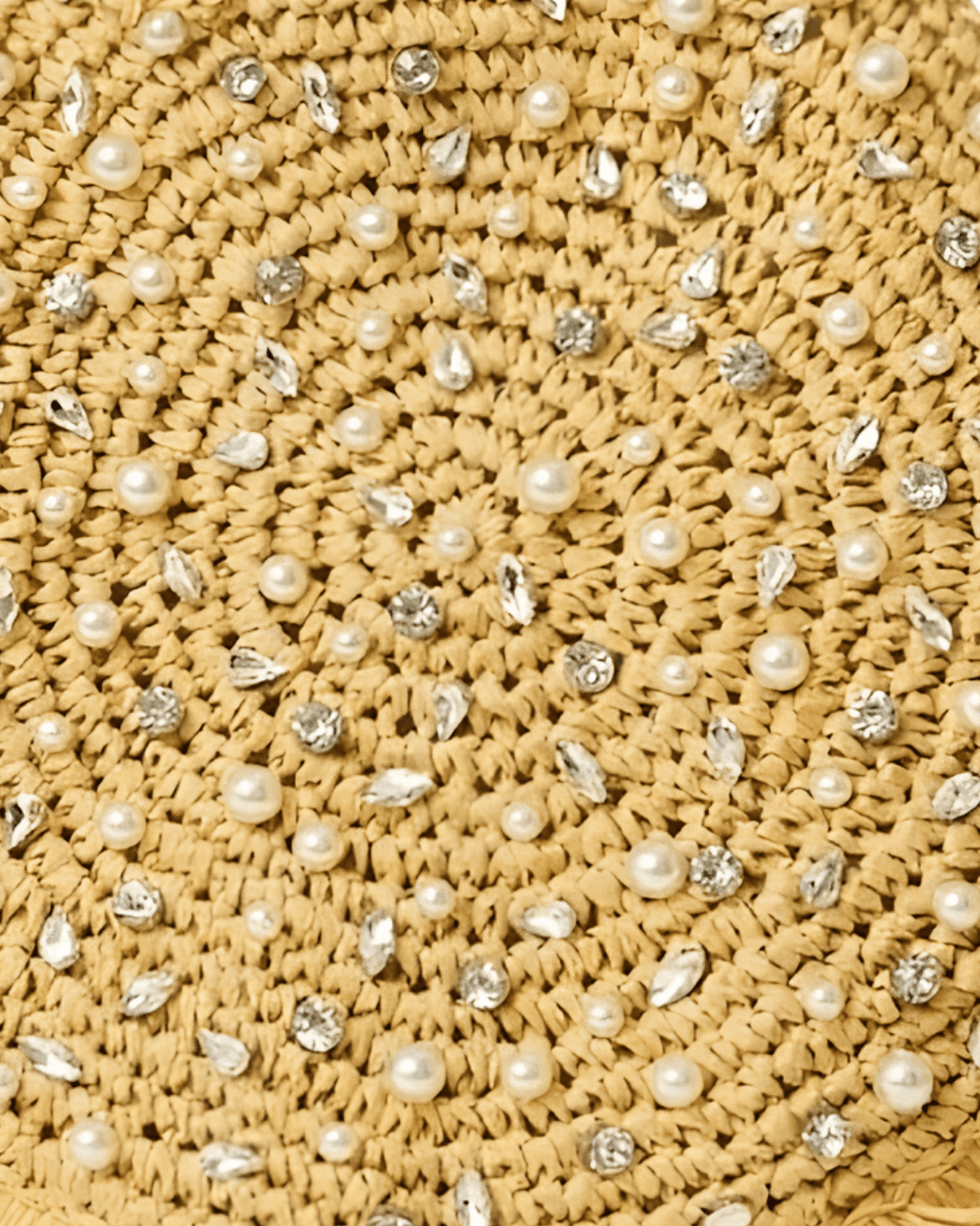 btb los angeles BTB Los Angeles Nia Round Crystal Bag Endless Waves