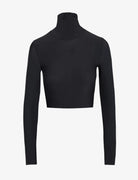 Butter Long Sleeve Cropped Turtleneck - Endless Waves