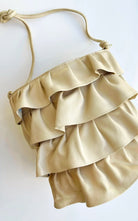 Cambria Ruffle Bucket Shoulder Bag - Endless Waves