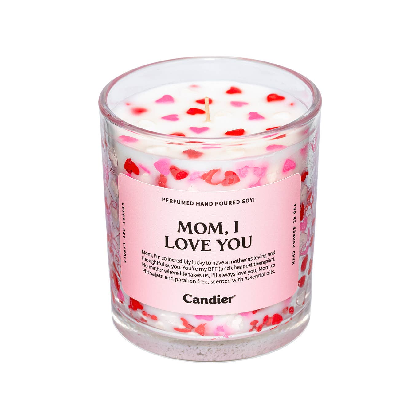 Candier Mom, Love You Candle