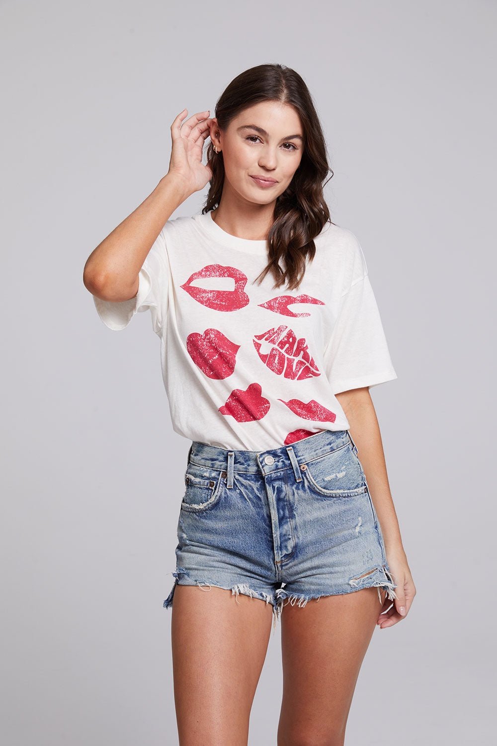Chaser Make Love Oversized Tee - Endless Waves